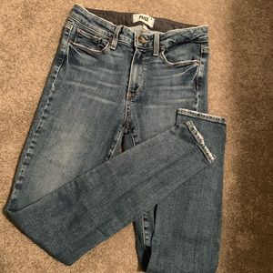 Paige size 25 Hoxton ankle jeans